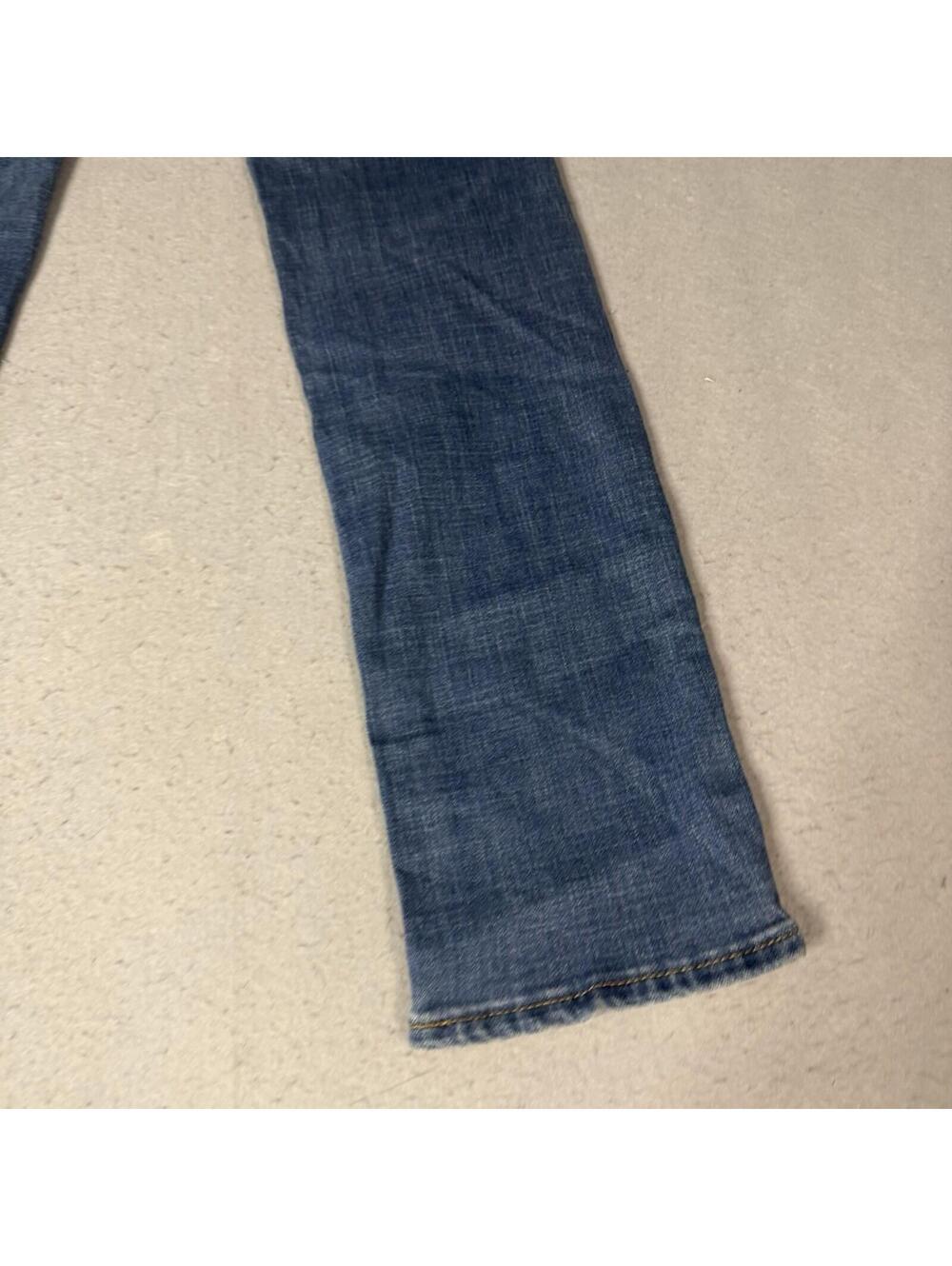 Levis 312 Shaping Slim Jeans Womens 29 Blue Denim Mid Rise Slim Straight Stretch - Picture 14 of 16